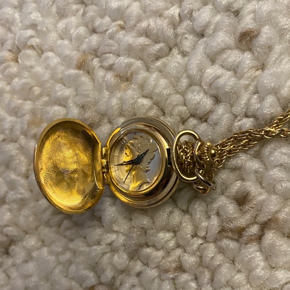 1944 mercury dime gold picket watch - Picture 3 of 6